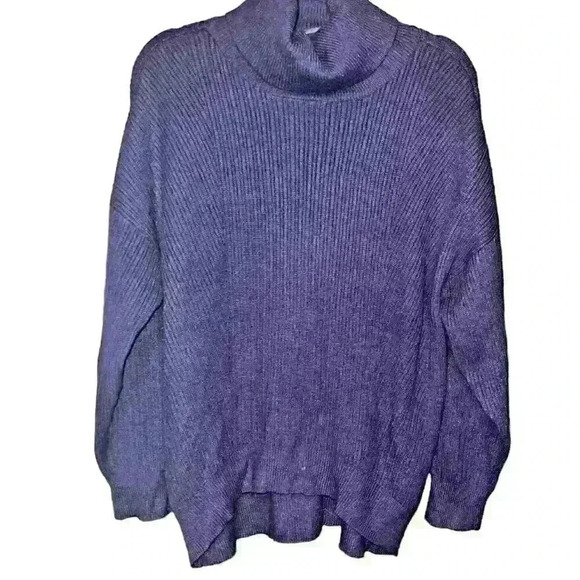 new directions Sweaters - Office Cozy Normcore NEW DIRECTION Ribbed Turtleneck Sweater‎ XL Oversized